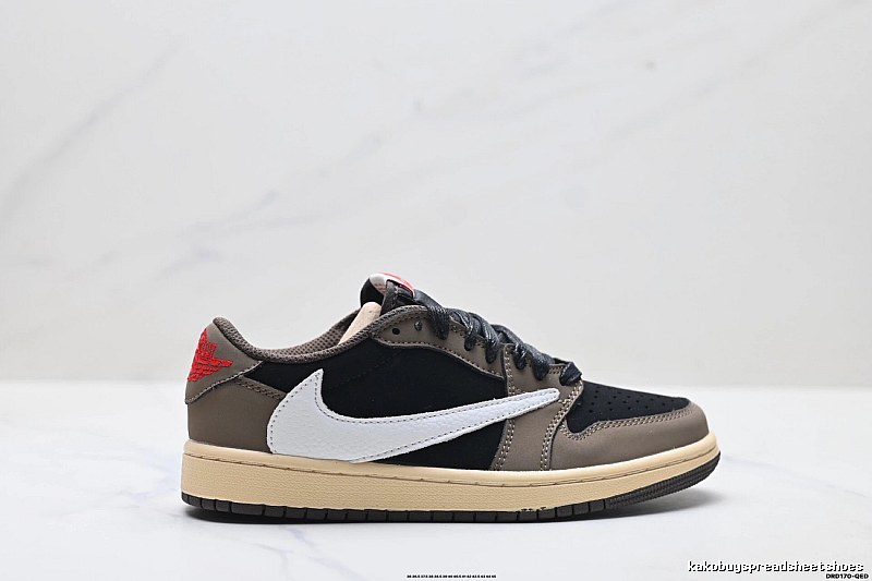 Nike Air Jordan 1 Retro Black-Brown Shoes
