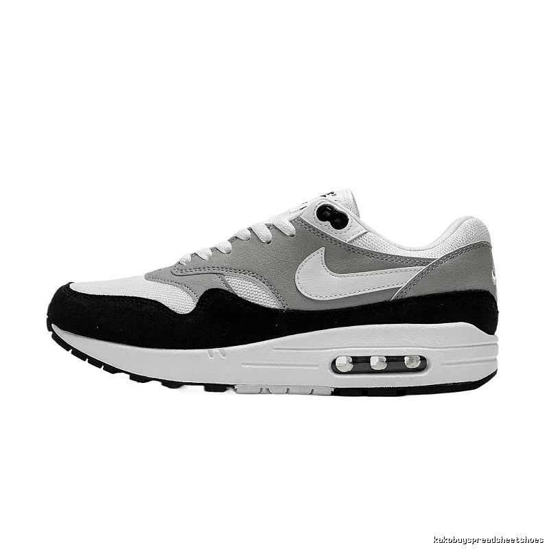 Nike Air Max Black-White-Gray Sports Shoes