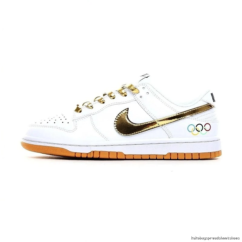 Nike Dunk Olympic Style White Shoes