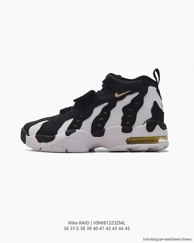 Nike RAID Black and White Fashionable Sports Shoes