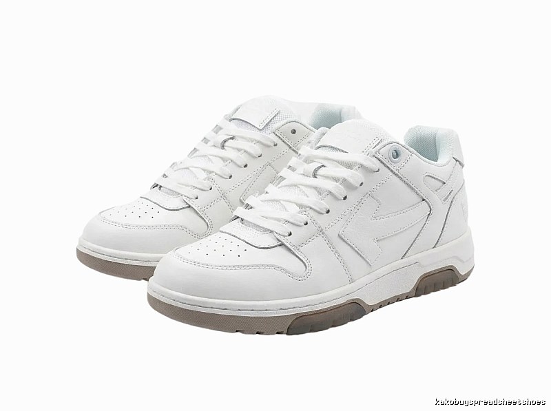 Off-White casual and stylish white shoes