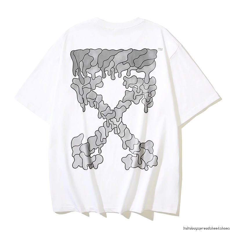 Off-White Gradient Style White T-shirt