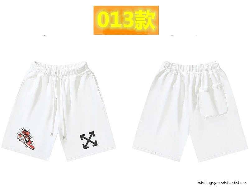Off-White trendy and cool style white shorts