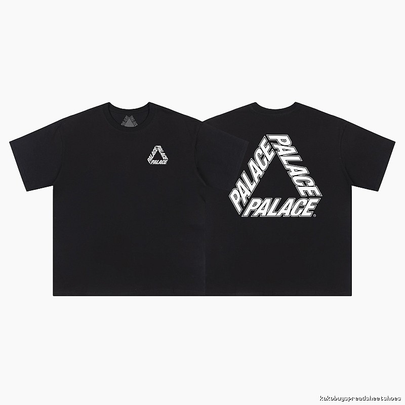 Palace Classic Triangular Street Style Black T-Shirt