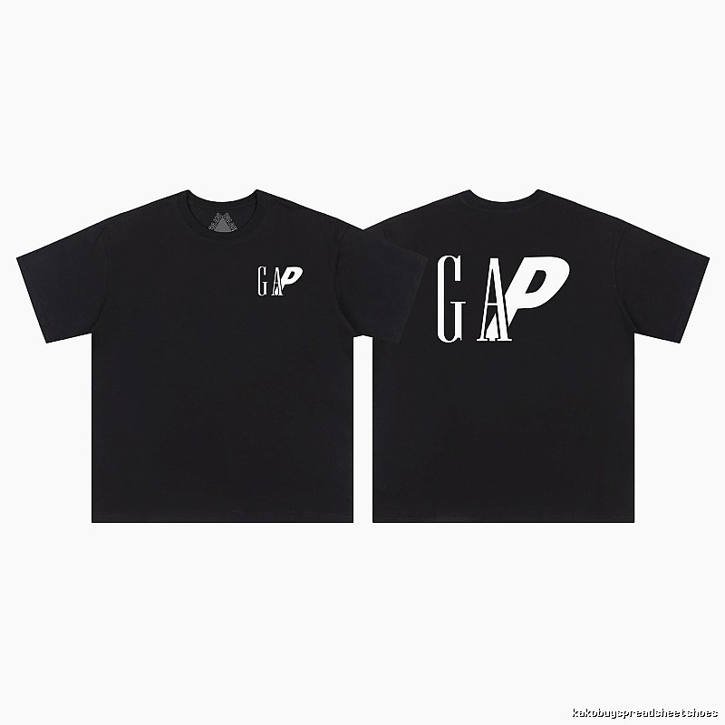 Palace x GAP Street Style Black T-Shirt