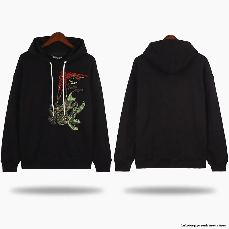 Palm Angels Animal Print Trendy Style Sweatshirt