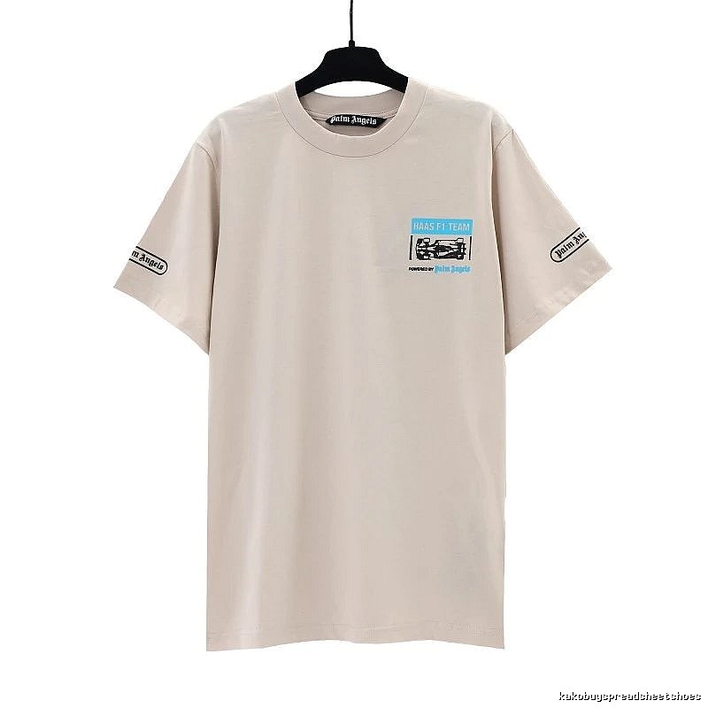 Palm Angels Daily Logo T-shirt White Palm Tree for City Outfits