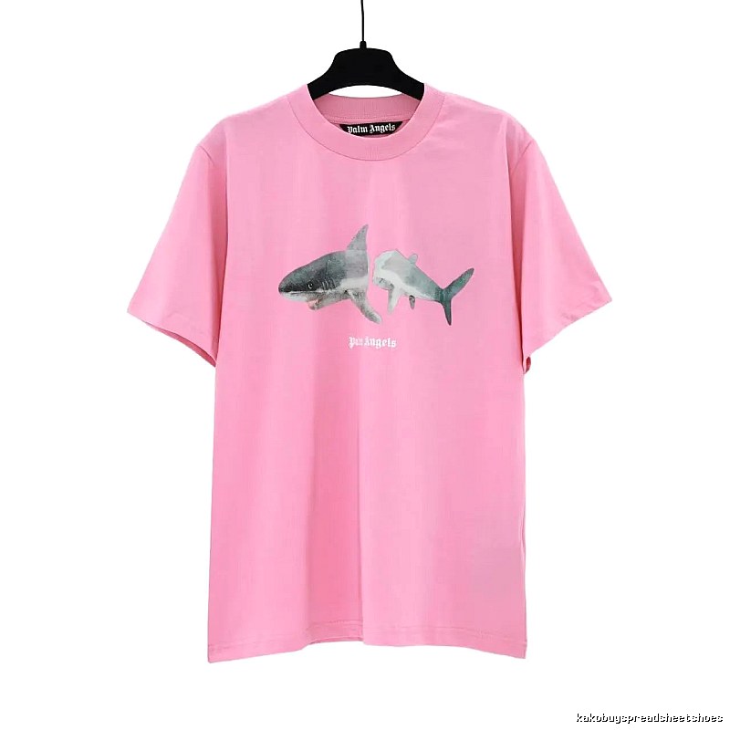 Palm Angels Premium Style Bear graphic T-shirt White Colorful Bear for Resort Outfits