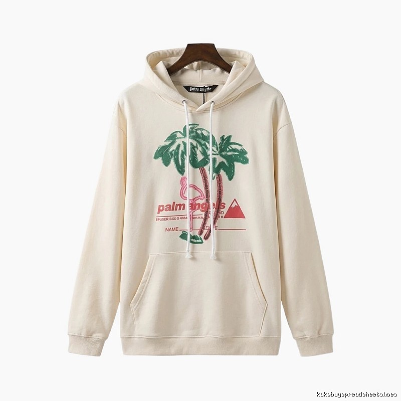 Palm Angels Printed Casual Hoodie