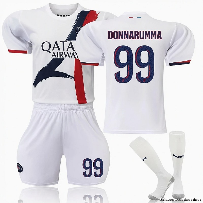 Paris Saint-Germain No. 99 white jersey