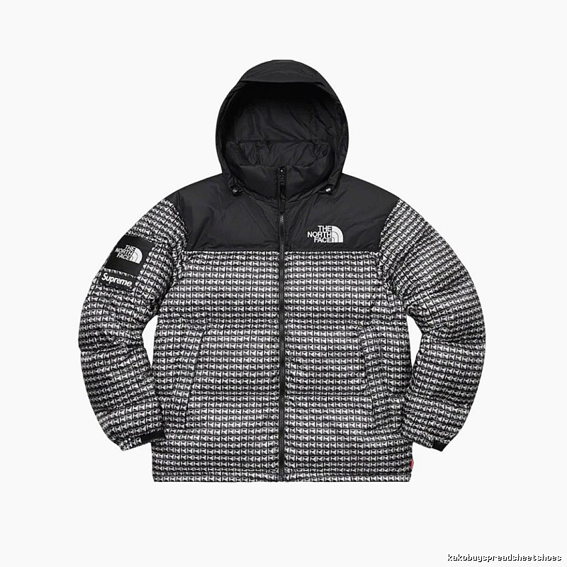 Pattern Logo The North Face Puffer Jacket for Photo Ready Looks