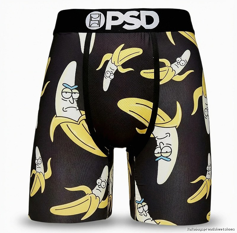 PSD banana cartoon-style underwear