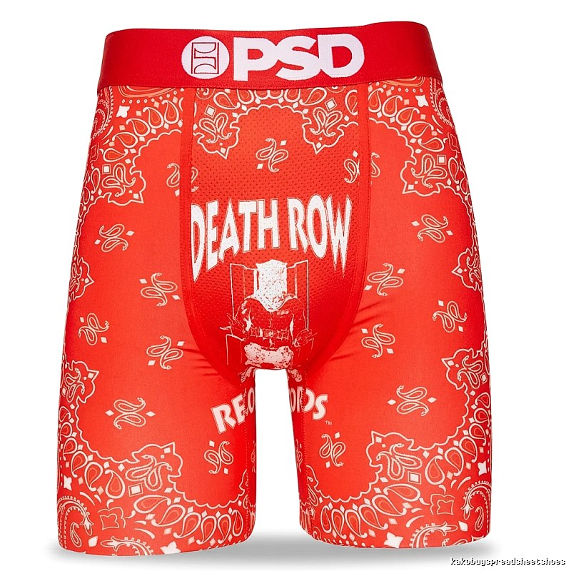 PSD Death Row Retro Style Red Underwear