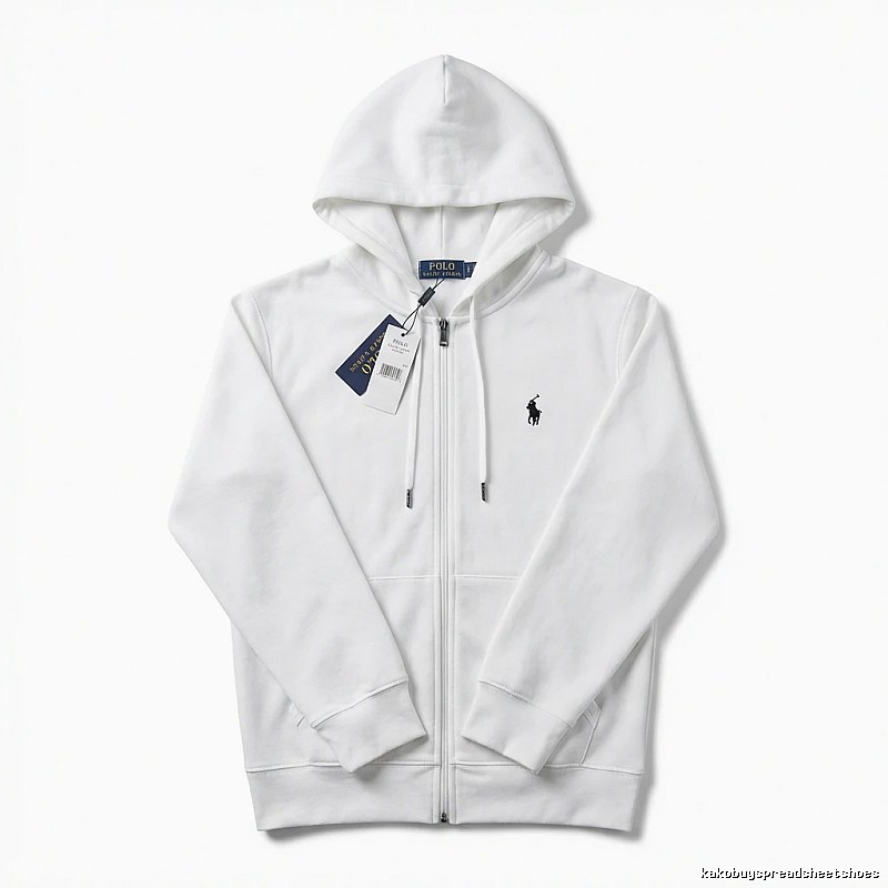 Ralph Lauren basic casual white sweatshirt