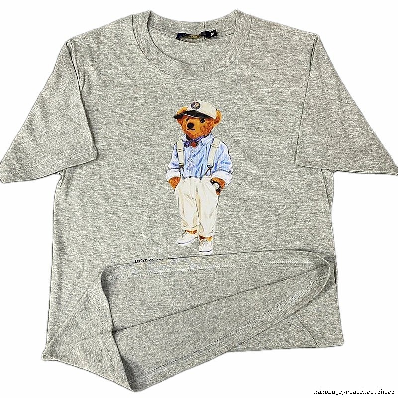 Ralph Lauren Bear Style Grey T-shirt