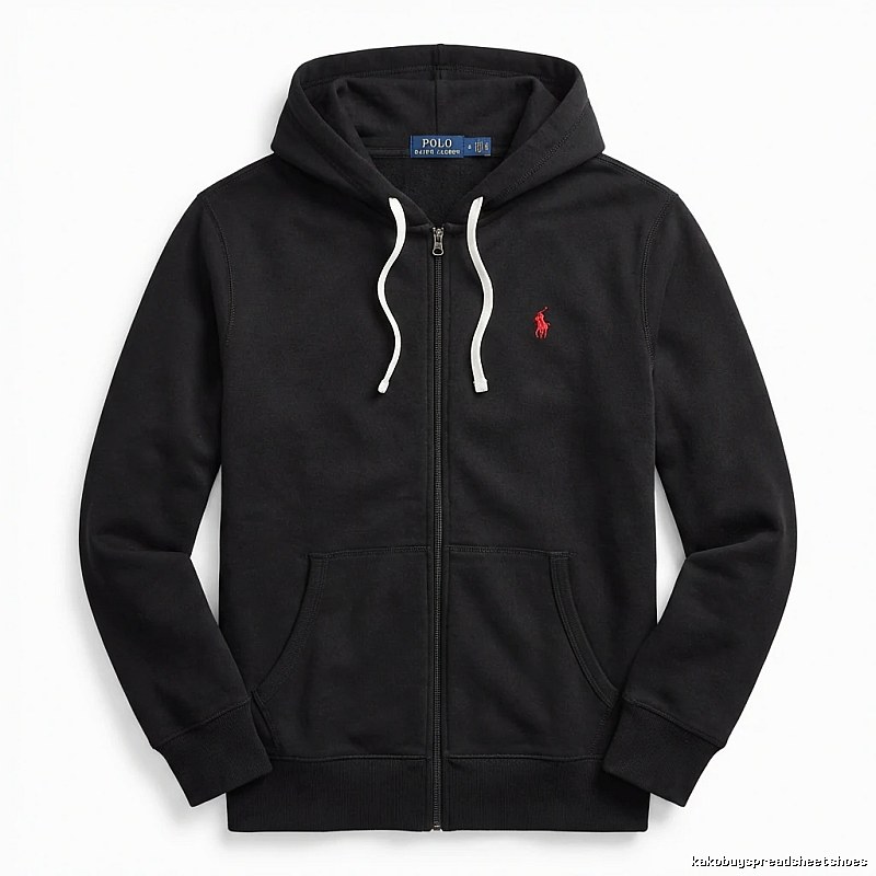 Ralph Lauren black casual style hoodie