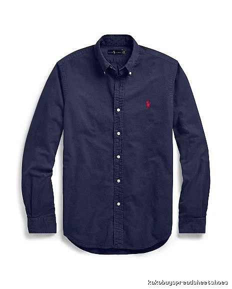 Ralph Lauren Blue Button-Down Shirt Resort Wear