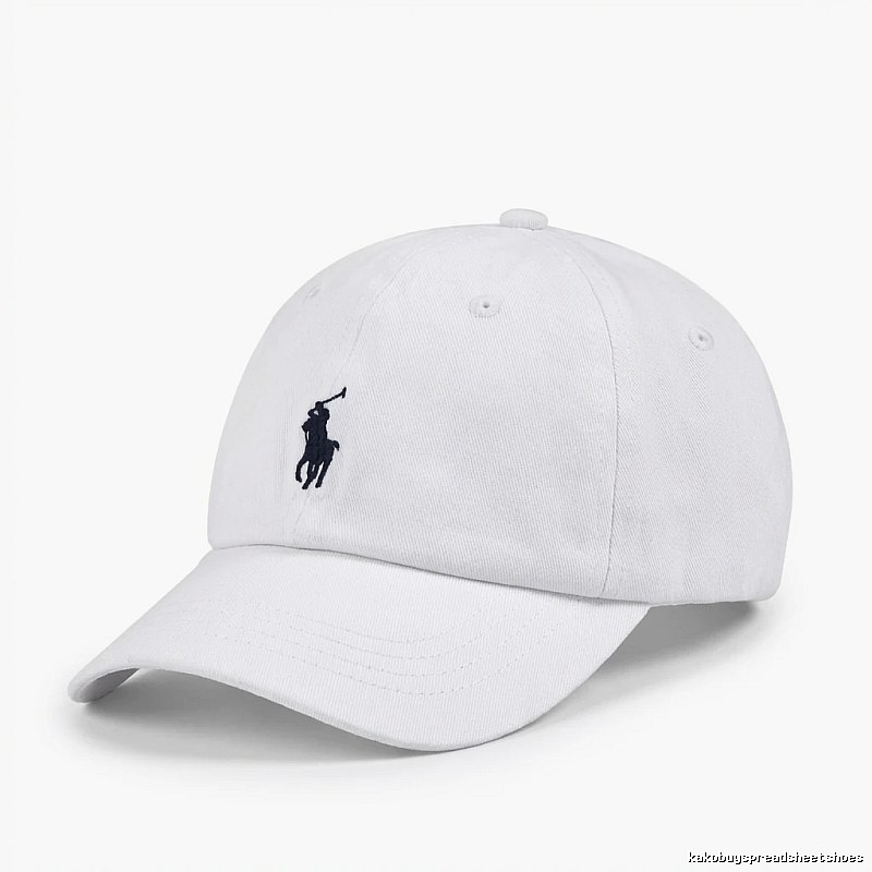 Ralph Lauren Classic Simple White Baseball Cap