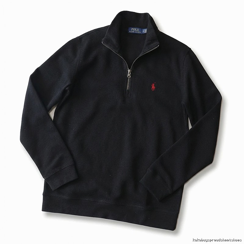 Ralph Lauren classic style black sweatshirt