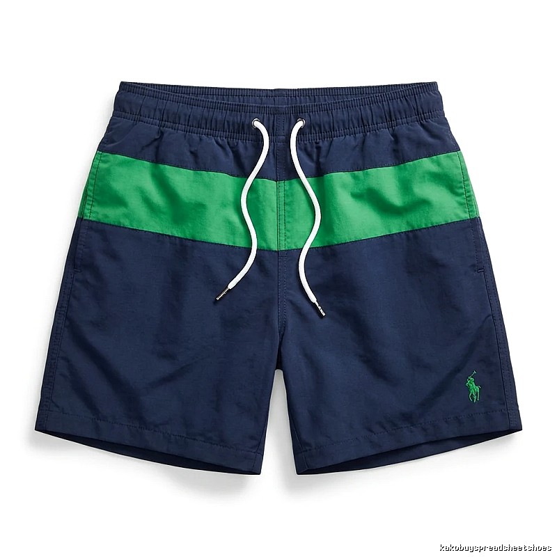 Ralph Lauren Color-Block Casual Shorts