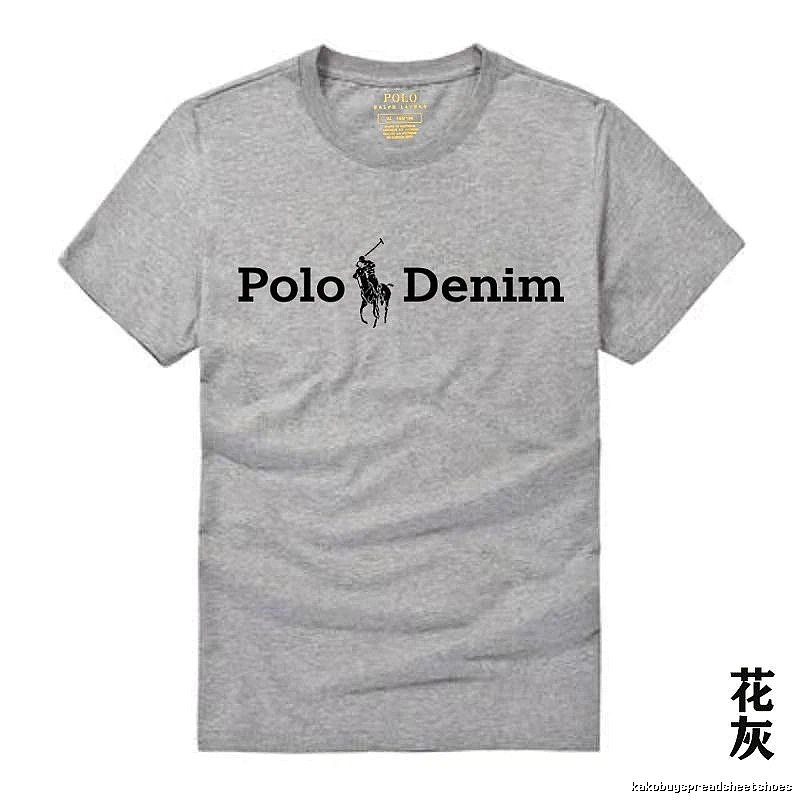 Ralph Lauren Denim Series Grey Flecked T-shirt