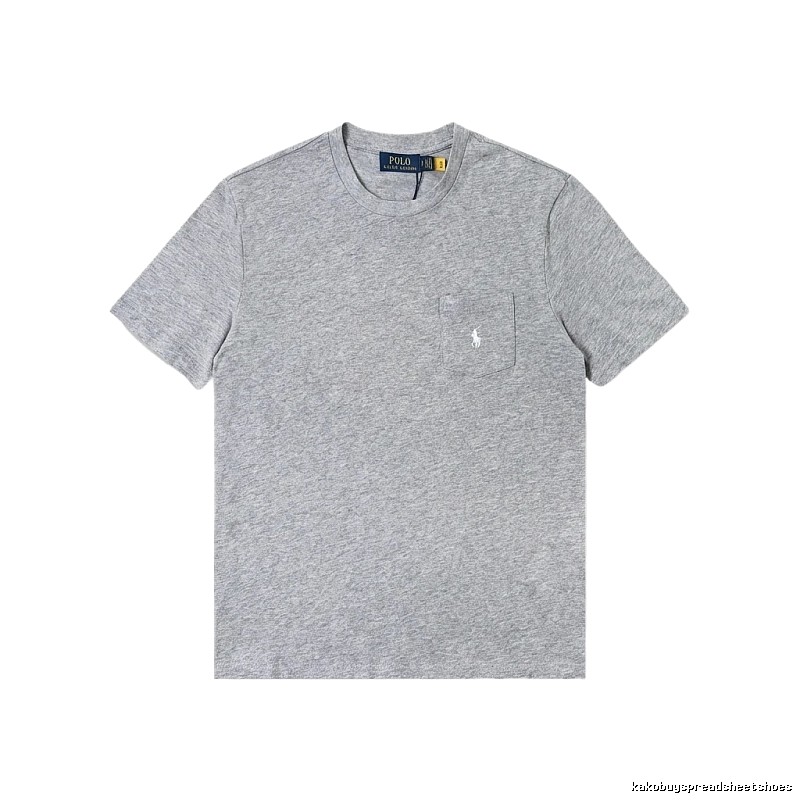 Ralph Lauren minimalist style grey T-shirt