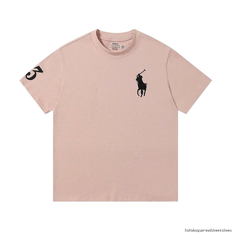 Ralph Lauren pink minimalist style T-shirt