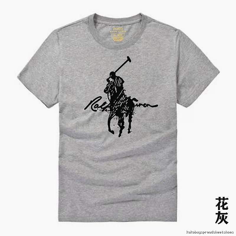 Ralph Lauren Polo Ashy Gray Trendy T-shirt