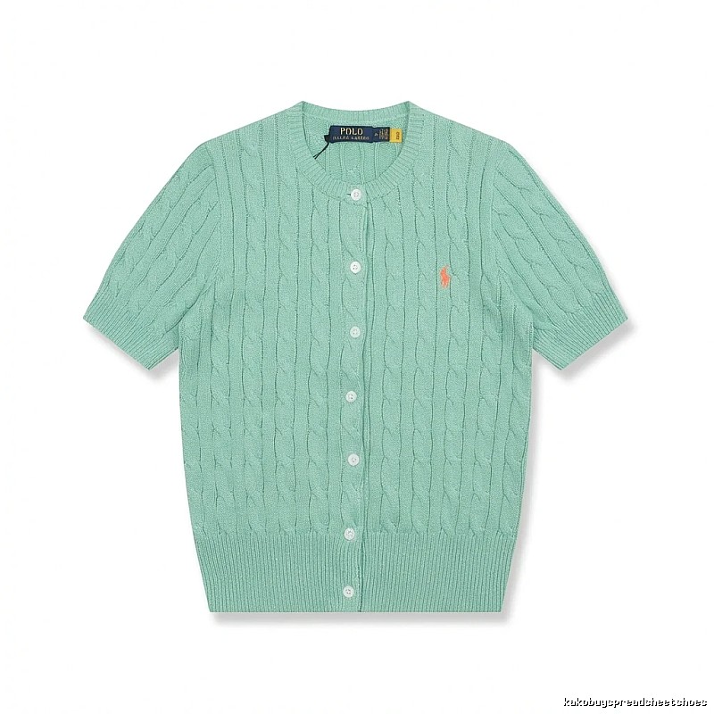 Ralph Lauren Polo light green knitted cardigan