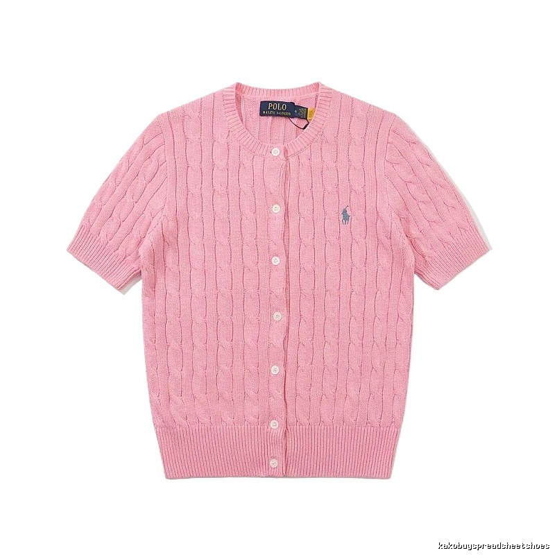 Ralph Lauren Polo pink knitted cardigan