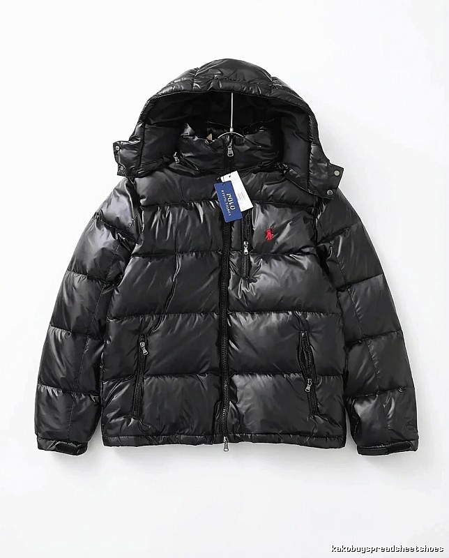 Ralph Lauren Polo series black down jacket