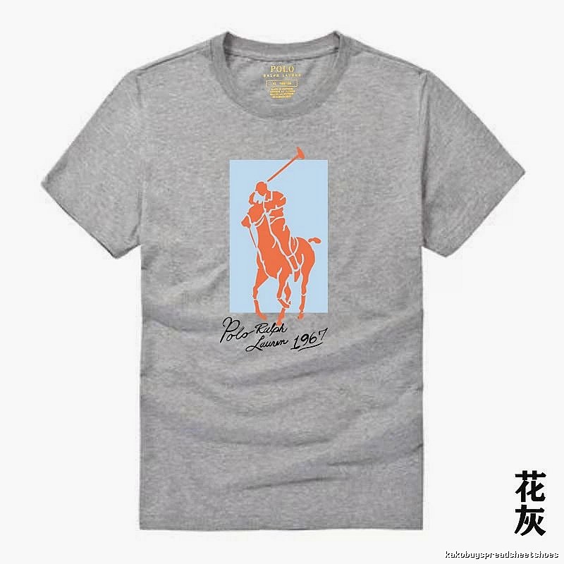Ralph Lauren Polo Series Heather Gray T-shirt