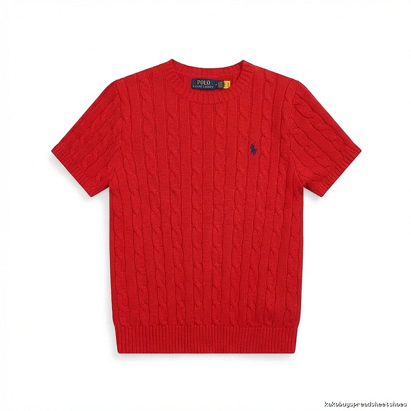 Ralph Lauren Polo Series Red Knitwear