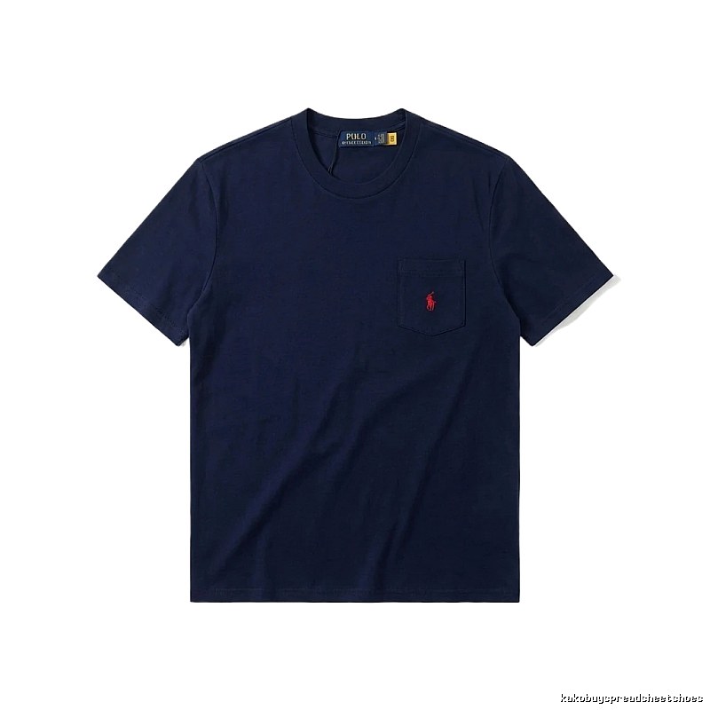 Ralph Lauren Polo simple navy blue T-shirt