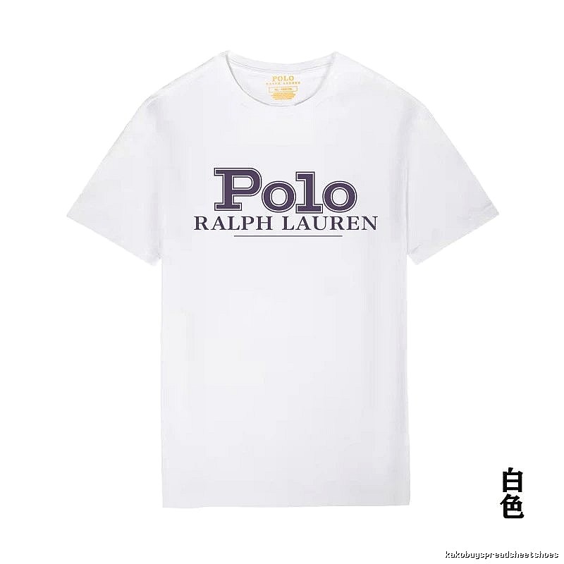Ralph Lauren Polo-style white T-shirt