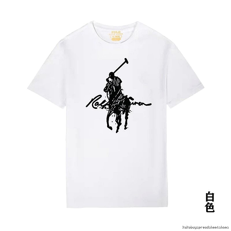 Ralph Lauren Polo-style white T-shirt