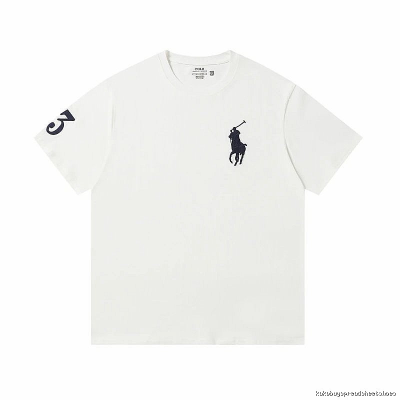 Ralph Lauren Polo-style white T-shirt