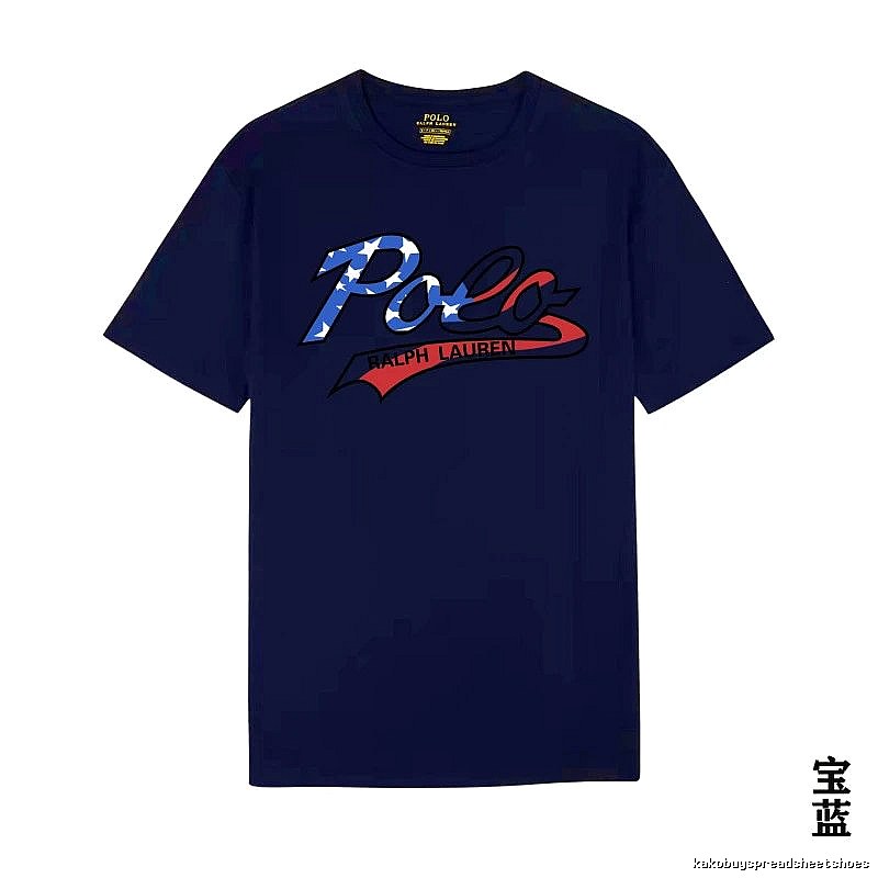 Ralph Lauren Polo trendy brand royal blue T-shirt