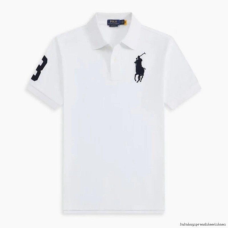 Ralph Lauren Polo White Minimalist Style T-shirt