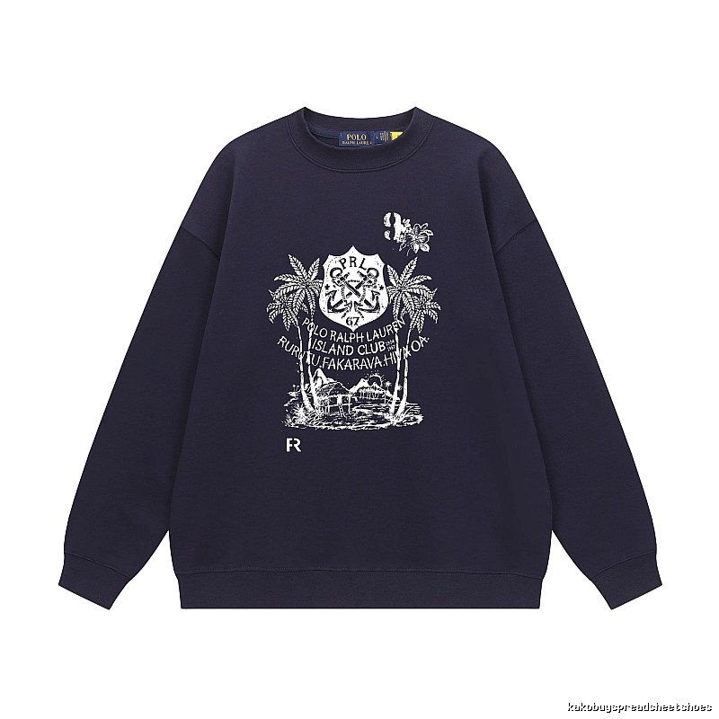 Ralph Lauren Printed Casual Style Sweatshirt