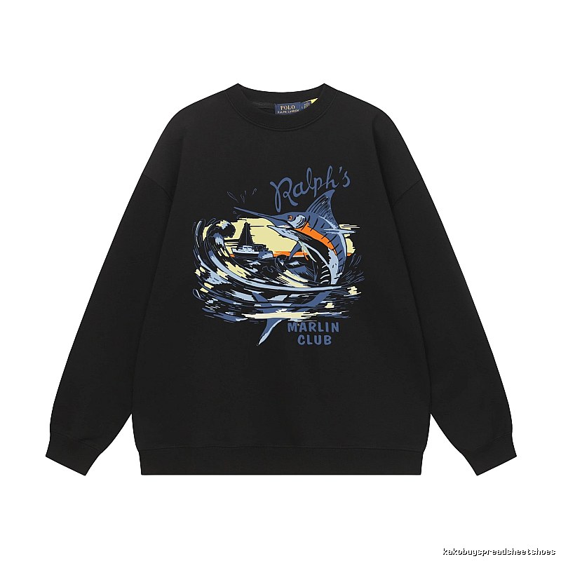 Ralph Lauren printed retro-style sweatshirt