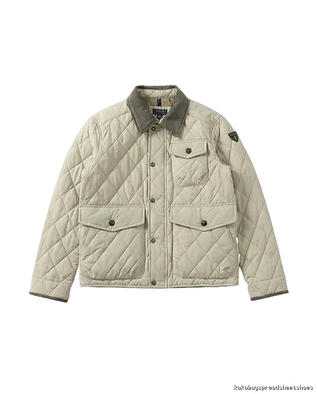 Ralph Lauren quilted retro-style cotton jacket