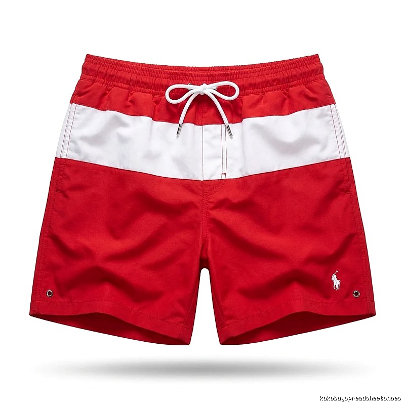 Ralph Lauren red and white color - block shorts