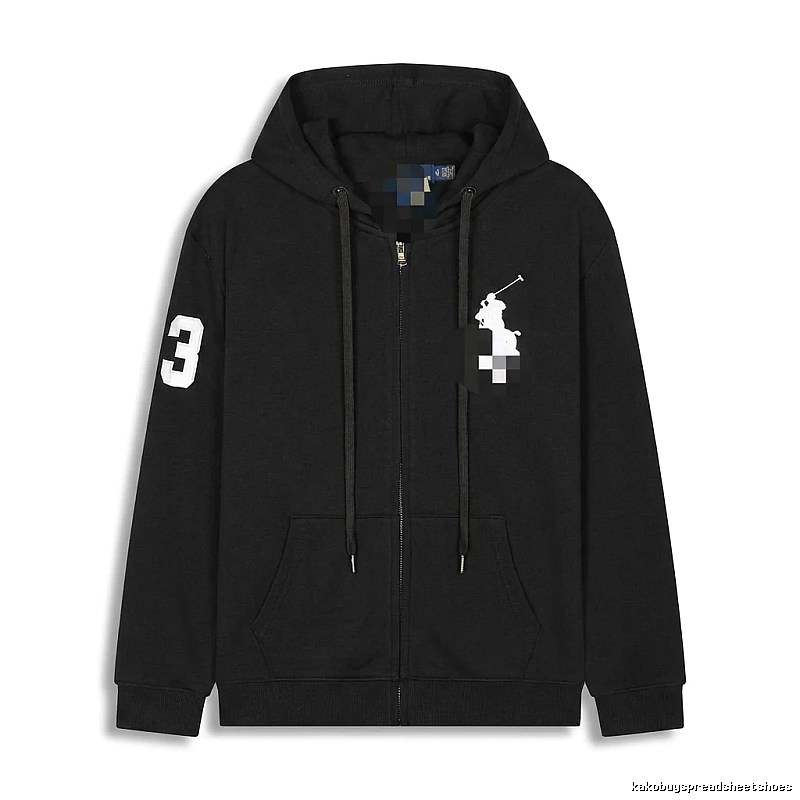 Ralph Lauren sporty black hoodie