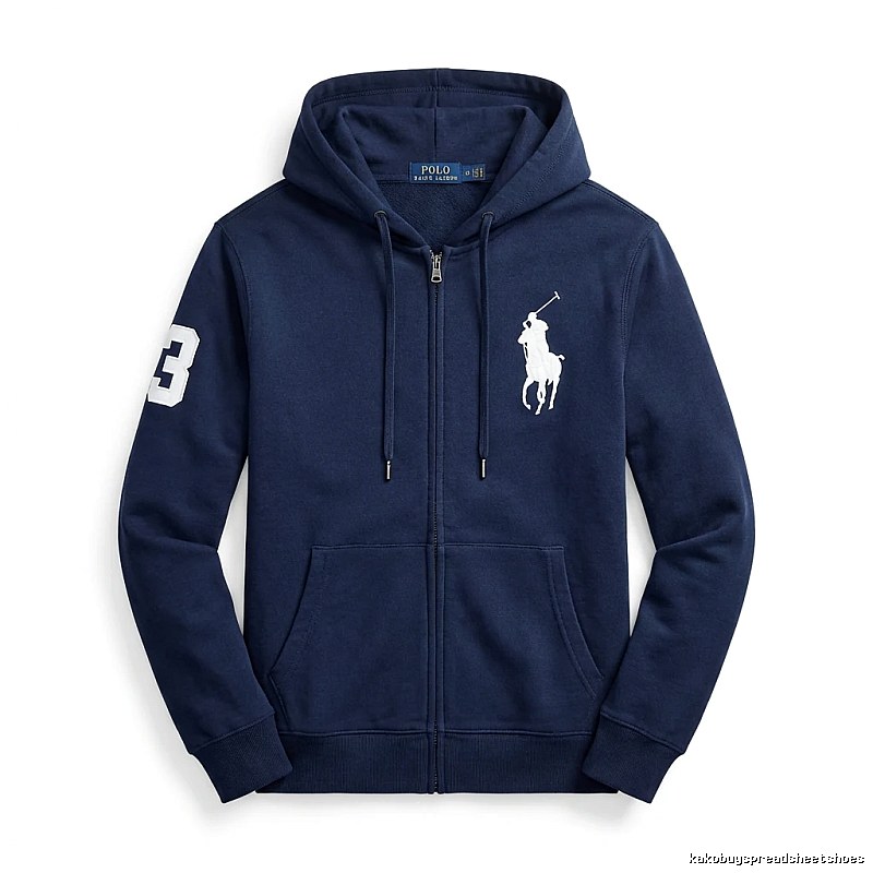 Ralph Lauren sporty dark blue hoodie