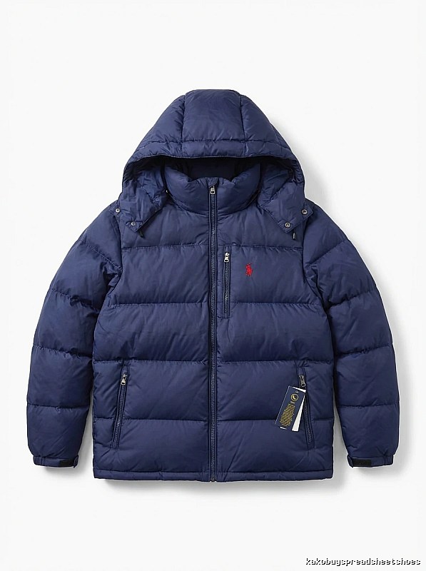 Ralph Lauren trendy brand blue down jacket