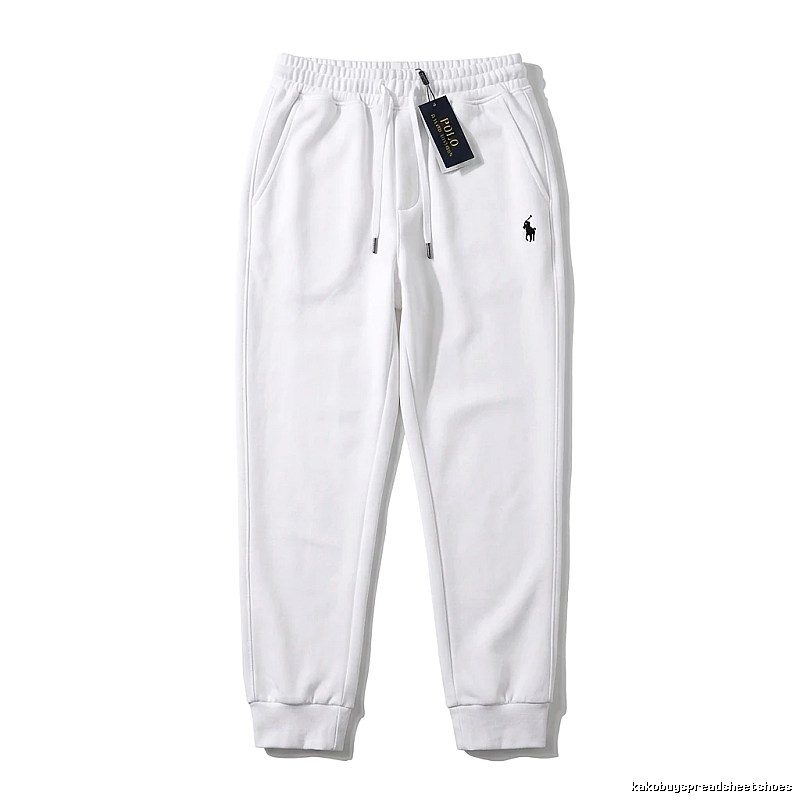 Ralph Lauren trendy brand white sweatpants
