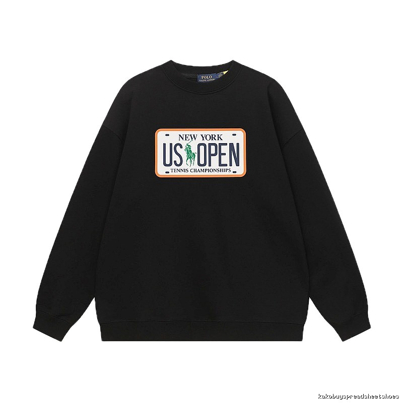 Ralph Lauren US OPEN Black Sweatshirt