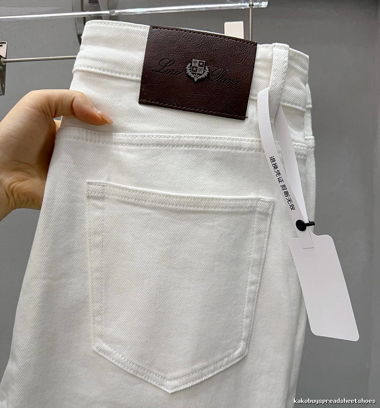 RalphLauren Straight Jeans Travel Edit in White