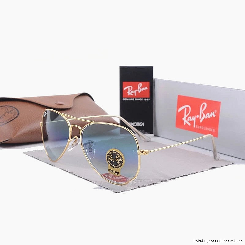 Ray-Ban Resort Aviator sunglasses Gold Tone Sunglasses with Premium Look